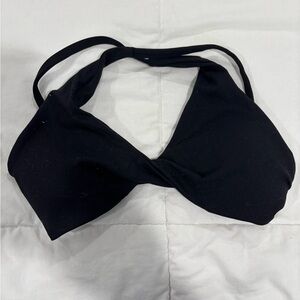 Black Women's Halter Bralette